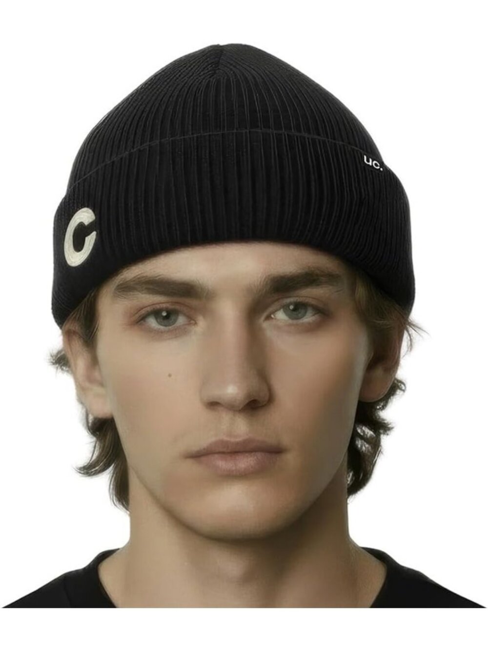 Unisex Thick Cuffed Beanie Hat - Warm Knit Skull Cap for Fall & Winter Fashion